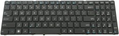 Tastatura laptop pentru ASUS K52 G73 X53 x54 X55A G60 R503C X55VD cu rama foto