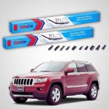 Cumpara ieftin Ștergătoare Jeep Grand Cherokee WK2 2010-2013 | Set Față Flat Premium &ndash; TeamCar&reg;