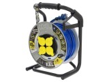 Prelungitor alimentare KEL 3x1,5mm&sup2; 4 Prize 40m 16A Albastru