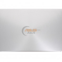 Capac Display cu balamale Laptop, Asus, ZenBook 14 UX433F, UX433FN, UX433FA, UX433FN-2S, 13N1-60A1231, 90NB0JQ4-R7A010, argintiu