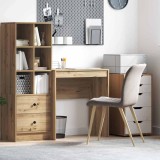 VidaXL Birou stejar artizanal 70 x 40 x 76 cm Lemn compozit