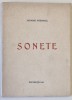 SONETE de GEORGE VOEVIDCA 1920
