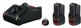 Bosch 2xGBA12V + GAL12V-40 Set 2 acumulatori Li-Ion, 12V, 2Ah + Incarcator rapid de 4Ah ProAdvanced PowerfulTools