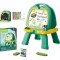 Tabla de desenat pliabila cu doua fete si 2 jocuri de societate incluse WePro Store, partea magnetica pentru accesorii si cea neagra pentru scris cu c