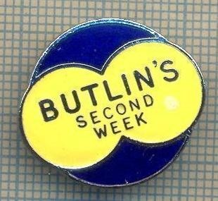 Y 85 INSIGNA - BUTLIN&amp;#039;S -LANT DE PLAJE IN MAREA BRITANIE -PENTRU COLECTIONARI foto