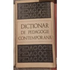 Stefan Barsanescu - Dictionar de Pedagogie Contemporana