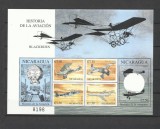 NICARAGUA 2000 ISTORIA AVIATIEI AVIOANE BALOANE