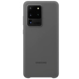Cumpara ieftin Capac protectie spate Samsung Silicone Cover pentru Galaxy S20 Ultra EF-PG988T Gray