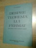 Teorema lui Fermat - Introducere in Teoria Numerelor Algebrice - Postnikov, 1983, Matematica