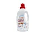 Detergent lichid pentru rufe albe Active, 1 litru, 20 spalari