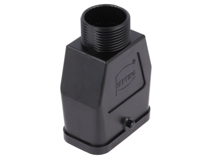 Conector HDC Han-Compact pe cablu drept