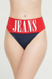 Cumpara ieftin Tommy Jeans bikini brazilieni culoarea albastru marin