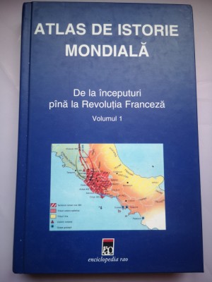 Atlas de istorie mondiala - 2 Volume foto