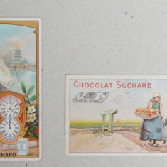 2 vechi reclame ciocolata cca 1900-1920