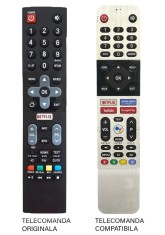 Telecomanda inlocuitoare compatibila pentru televizor Utok U40FHD5 U43UHD1 U50UHD1 U55UHD1 MFY 1215 (362-3)