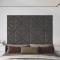 vidaXL Panouri de perete 12 buc. gri, 30x30 cm piele ecologică 0,54 m&sup2;