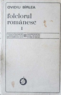 FOLCLORUL ROMANESC VOL.1-OVIDIU BIRLEA-269203 foto