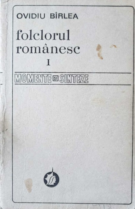 FOLCLORUL ROMANESC VOL.1-OVIDIU BIRLEA-269203