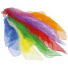 Set 6 esarfe colorate pentru dans, gimnastica si exercitii fizice, gradinita si