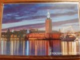 XG Magnet frigider - tematica turistica - Suedia Stockholm Primaria