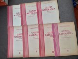 GAZETA MATEMATICA NR 1,2,3,4,7,8,9 1967