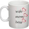 Cana alba personalizata &quot;wife, mom, boss!&#039;&quot;, INOVATIX&reg;. 330ml