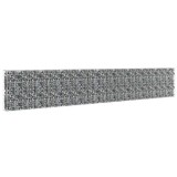 Cumpara ieftin Gabion perete cu capace, 600 x 30 x 100 cm, otel galvanizat