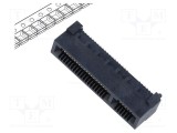 Conector PCB-PCB mamă 50 PIN 0,8mm HSEC8 aurit SMT - SAMTEC