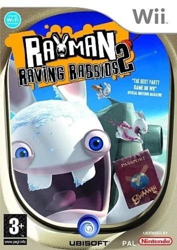 Joc Nintendo Wii Rayman Raving Rabbids 2