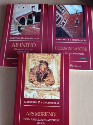 Maestrul Z &amp;amp; Discipolul A - Ab initio + Decus in labore + Ars moriendi foto