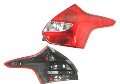 Stop spate lampa Ford Focus 3, 12.2010-11.2014, spate, Dreapta, Hatchback, P21/5W+P21W+PY21W+W16W+W5W; fara suport bec, TYC foto