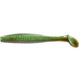 Shad Hide Up Stagger Original 3.5&quot;, 140 Green Pumpkin Dark Chart, 9cm, 8buc/pac