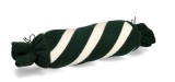 Perna textil verde alb Bomboana 54x13 cm