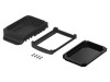 Carcasă desktop BOPLA BoVersa neagră 88x162x45mm IP66/IP68
