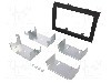 Rama adaptoare Peugeot, 2 DIN, antracit, PER.PIC. - MA26013/T+STF
