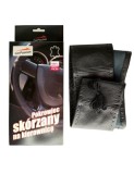 Husa Volan Din Piele Cu Snur Negru Carpassion 41-43 cm