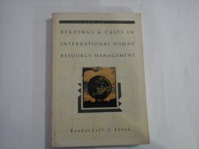 READINGS &amp;amp; CASES IN INTERNATIONAL HUMAN RESOURCE MANAGEMENT - MARK MENDENHALL, GARY ODDAU foto
