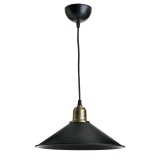Lustra PWL-0964 negru si bronz antic 30x30x62 cm