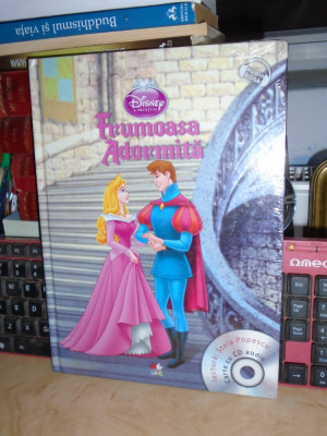 FRUMOASA ADORMITA , CARTE CU CD AUDIO ( LECTURA : STELA POPESCU ) , 2013 * foto