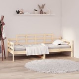 Cumpara ieftin Pat de zi, 90x200 cm, lemn masiv de pin