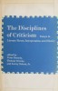 The Disciplines of Criticism: Demetz, Greene, Nelson - Carte Engleza
