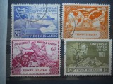 CN 1949 SERIE COLONII BRITANICE INSULELE ,UPU INSULELE VIRGINE