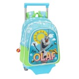 Ghiozdan cu troler Disney Frozen Olaf clasa zero, Jad