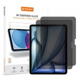 Cumpara ieftin Folie de protectie Ecran Privacy Techsuit ArmorGlass CrystalHD pentru Apple iPad Air 11 (2026), Sticla Securizata, Full Glue, Set 2 bucati