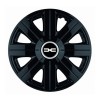Set 4 Capace Roti Autohelix MSA&reg; potrivite jantelor de 14 inch, pentru Dacia Nou model Cosmos Black