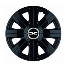 Set 4 Capace Roti Autohelix MSA&reg; potrivite jantelor de 15 inch, pentru Dacia Nou model Cosmos Black