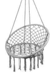 Leagan balansoar suspendat, gri deschis, sarcina maxima 150 kg, MalTec 112210