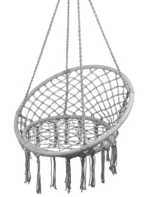 Leagan balansoar suspendat, gri deschis, sarcina maxima 150 kg, MalTec 112210 foto