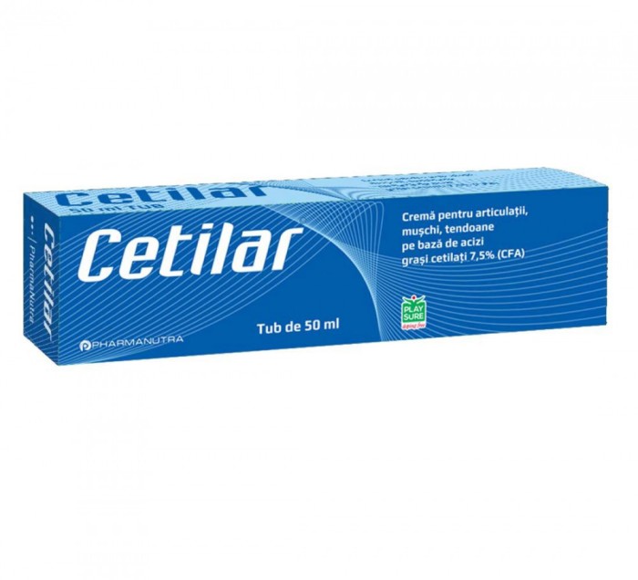 Crema pentru Muschi Tendoane si Articulatii Cetilar 50 mililitri Labormed