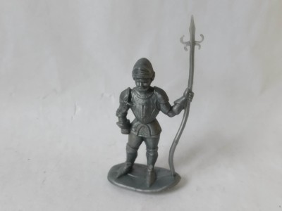 bnk jc Figurine de plastic - Domplast - cavaler medieval foto